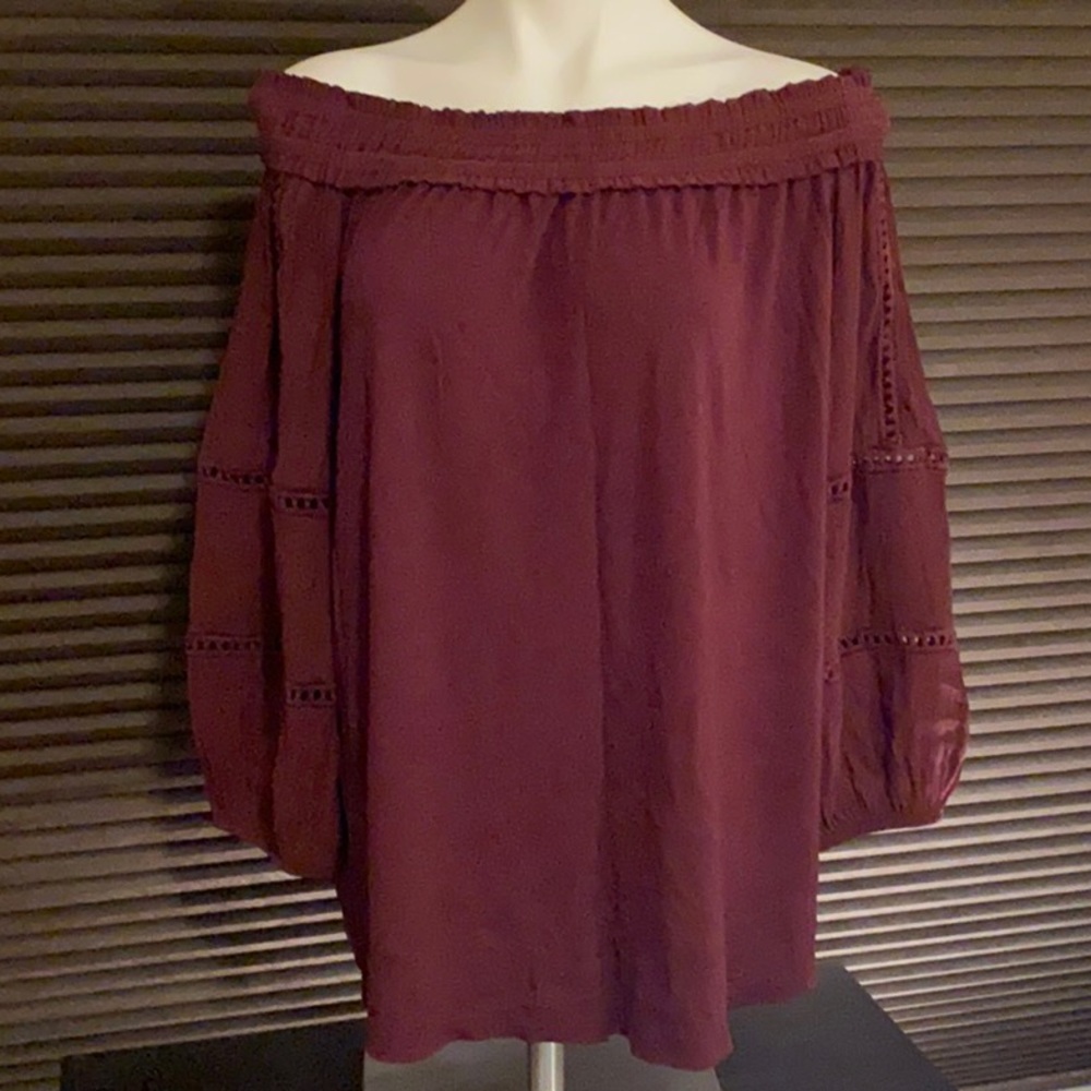 Loft off the shoulder blouse